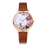 Flower casual Womens Watch