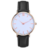 Vintage Flowers Stripes Watch Women