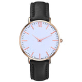 Vintage Flowers Stripes Watch Women