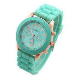 Geneca Silicone quartz women watch