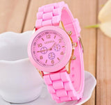 Geneca Silicone quartz women watch