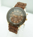 Geneca Silicone quartz women watch