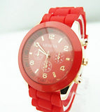 Geneca Silicone quartz women watch