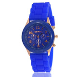 Geneca Silicone quartz women watch