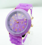 Geneca Silicone quartz women watch