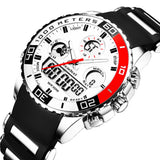 black&white sport men watch