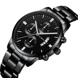 Stainless Steel Sport  Quartz Men Watch