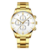 Stainless Steel Sport  Quartz Men Watch