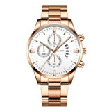 Stainless Steel Sport  Quartz Men Watch